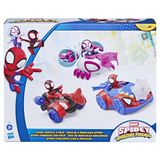 Hasbro Marvel Spidey and His Amazing Friends Spidey Voertuigen 3-pack