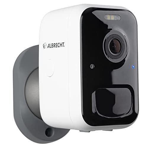 Albrecht Home SC 100 WLAN bewakingscamera, 21500, Full HD nachtzicht, IP65 waterdicht, bewegingsmelder