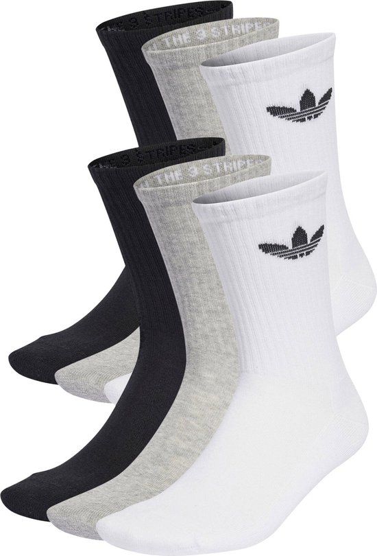 Adidas Trefoil Crew Cushioned Sokken Unisex - Maat 37-39