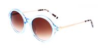 Dkny DK714S N Crystal ice blue 51/22/140 WOMAN Zonnebrillen