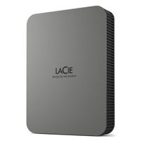 LaCie Mobile Drive Secure 5To Disque dur externe - Gris
