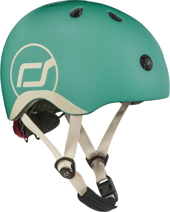 Scoot & Ride Helmet XS - Forest - Unisex - Kinderen