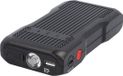 Cartrend Jumpstarter met geïntegreerde werklamp, 3-in-1: starthulp, zaklamp, powerbank, 600 A, zwart