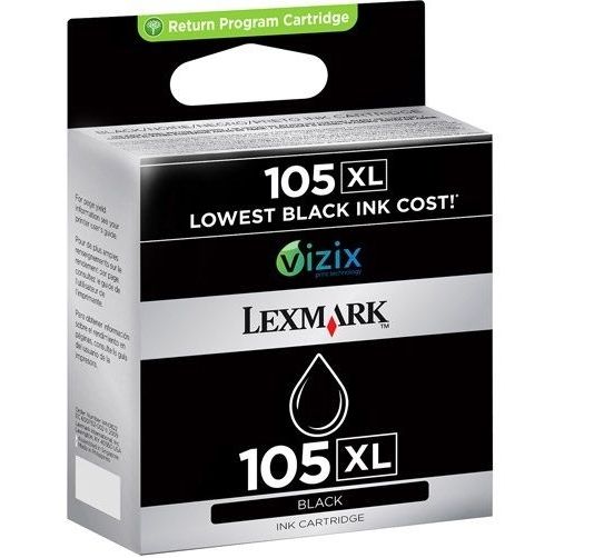 Lexmark 105XL Inktcartridge Zwart