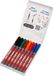 edding 361 whiteboardmarker set - diverse kleuren - 8 whiteboard stiften - ronde punt 1 mm