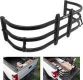 VEVOR Pick-up truck bed extender 1410-1725 mm adjustable length, aluminum cargo divider cargo extender design with 180° rotation cargo extender pick-up cargo