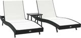 vidaXL Chaise longue