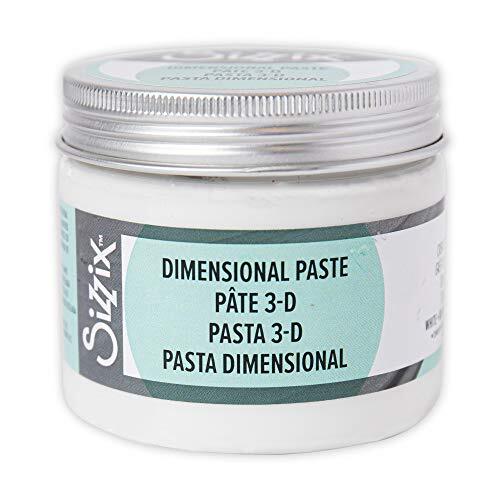 Sizzix Effectz Dimensional Pasta Wit 150ml, 664573, One Size