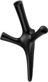 SOTECH Kapstokhaak TRICORNO Hoogte: 157 x Breedte: 106 mm mat zwart