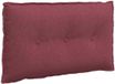 vidaXL Coussin de dossier Vin rouge 200 x 19 x 50 cm Tissu