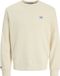 Jack & Jones Heren Sweaters Furore Backprint Sweat Crew Neck Wit Maat L