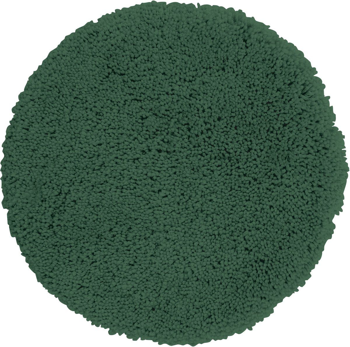 Spirella Highland Ronde Badmat - Microfibre Badmat Ø 60 cm - Vochtabsorberend - Groen