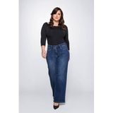 Fox Factor DIXI brooklynn blue high waisted wide leg jeans