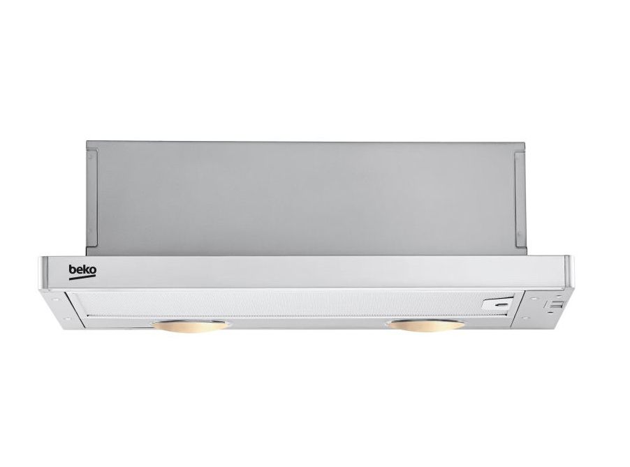 Beko CTB6250X - Onderbouw Afzuigkap - Zilver - 420 m³/uur - RVS