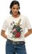 Superdry Neo Trad Tattoo T-shirt Dames Wit Katoen Ronde Hals Korte Mouw Relaxed Fit
