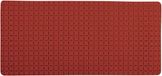 MSV Antislip Badmat - Douchemat met Zuignappen - Badkamermat Rubber - Terracotta - 76 x 36 cm