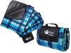 AQUAWAVE Picknickdeken, campingdeken, reisdeken, stranddeken, picknickdeken, 130 x 150 cm, CHEQUA