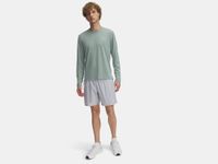 Under Armour UA Launch 7'' Shorts - Mod Grijs/Wit/Reflecterend - XL