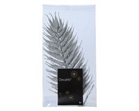 Decoris Spray plastic l0.33b15h42 cm zilver 4st