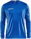 Craft Squad GO Jersey Solid LS Lange Mouw Royal Blue Polyester Heren 3XL