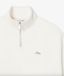 Lacoste Uni - Pull à col roulé avec fermeture éclair Blanc Fleur