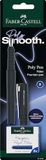 FABER-CASTELL Vulpen Poly Pen, penpunt B met inktpatronen