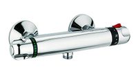 DP Grifería Caceres Thermostatische Douchekop Zilverkleurig