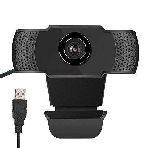 Oumij1 1080P USB Webcam - Netwerkcomputer Camera - Gratis Drive & Plug And Play - Externe PC Camera - Voor Notebooks Of Desktopcomputers - Voor Live Video/Vergadering/Online Onderwijs