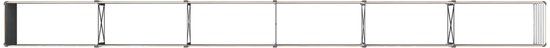 vidaXL Verhoogde Tuinbak Hout Bruin 480 x 40 x 55 cm