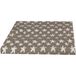 Bestlivings housse pour sèche-linge/lave-linge 60 x 60 cm, étoile de mer, couleur taupe