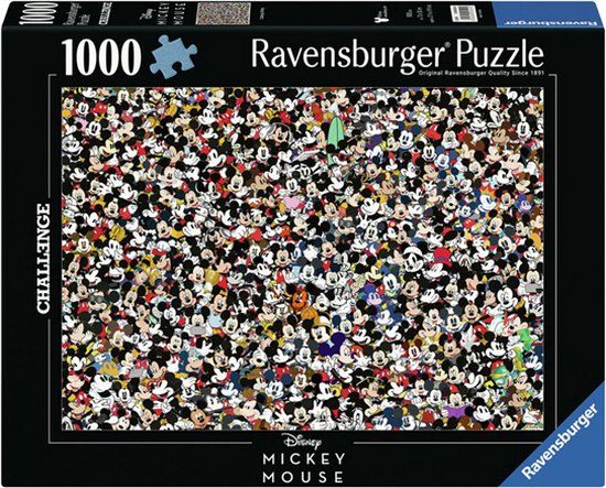 Ravensburger Legpuzzel Mickey Mouse 1000 Stukjes
