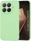 Techsuit Hoesje geschikt voor Xiaomi 15T Pro - Soft Flex Silicone Back Cover - Mint Green