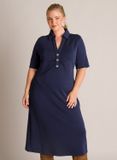 Yest Curve jurk Thalia Dark Blue