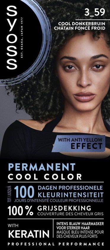 SYOSS Permanent Coloration 3-59 Cool Donkerbruin