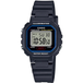 Casio Collection LA-20WH-1CDF Vierkant Digitaal Horloge met Zwarte Resin Horlogeband
