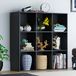 Vida Designs Durham Boekenkast Opbergorganizer Woonkamer Boekenplank Home Kantoormeubilair (9 kubus, zwart)