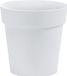 NICOLI Bloempot Buiten Rond Arke 22cm WIT