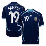 ADIDAS PERFORMANCE Tricot 'Argentina Away 2006 Messi' lichtblauw / donkerblauw / wit