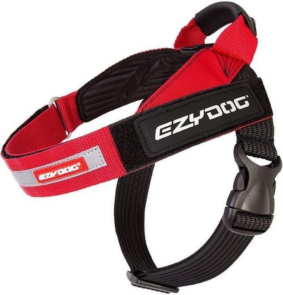 EzyDog Express Hondentuig - Honden Harnas - M - Rood