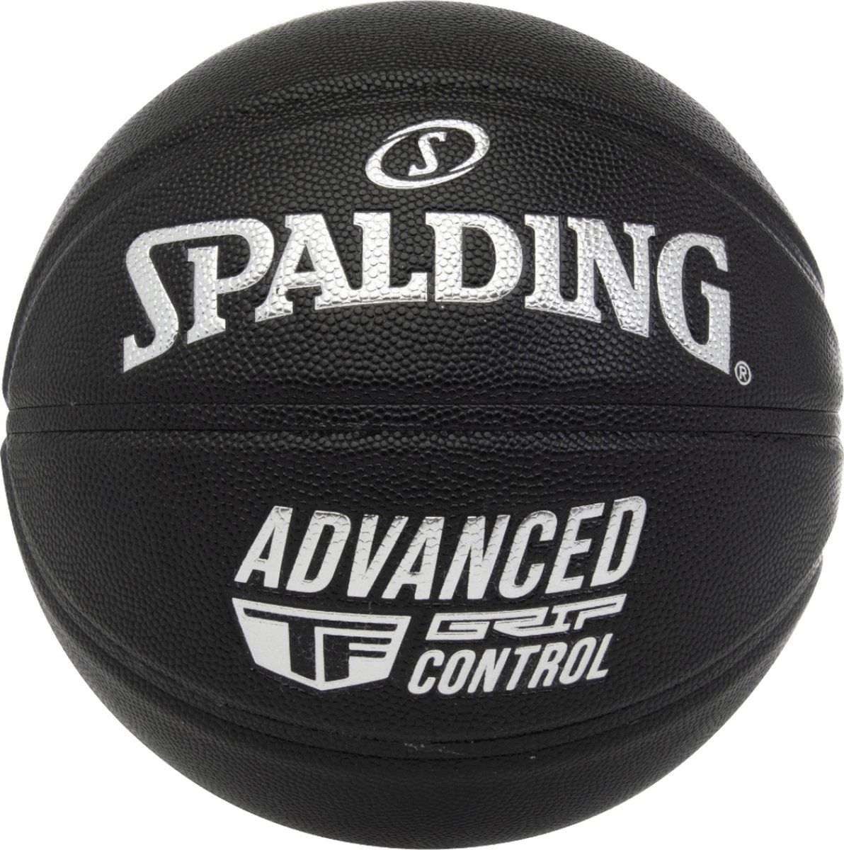 Spalding Advanced Grip Control Basketball (Size 7) - Black