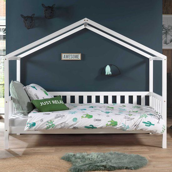 Vipack Dallas Kinderbed 90x200cm - Wit