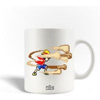 Keramische mokken maniacase One Piece Manga Luffy Punch Kaido