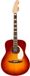 Fender Palomino Vintage Sienna Sunburst OV Aged White Pickguard guitare folk électro-acoustique avec étui