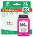 HP 305XL Cartouches d'encre, Couleur, 1 Pièce, Compatible