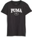 Puma Power Colorblock T-shirt Met Korte Mouwen Zwart 11-12 Years Meisjes
