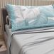 PETTI Artigiani Italiani - Katoenen beddengoed met kussenslopen met digitale print, beddengoed voor Frans bed, lichtgrijs, 100% Made in Italy