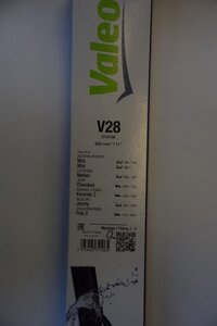Valeo Silencio V28 - Ruitenwisser - 28cm - Flatblade - Voor - Daihatsu Cuore