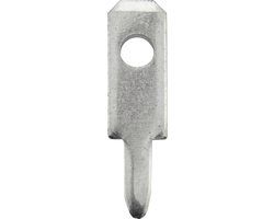 Vogt Verbindungstechnik 378008.61 Plug-tong Insteekbreedte: 2.8 mm Insteekdikte: 0.8 mm 180 ° Ongeïsoleerd Metaal 100 s