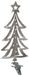 small foot company kerstdecoratie deco-klem dennenboom