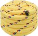 vidaXL - Multifunctioneel - touw - 40 mm - 5 m - Geel - PP - 9600 kg Max. belasting